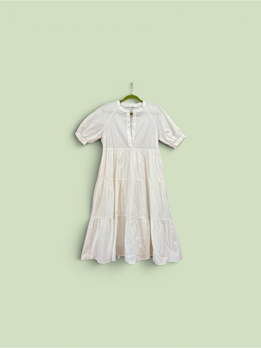 English Factory White Tiered Maxi Dress